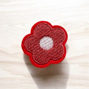 Flower Embroidered Patch